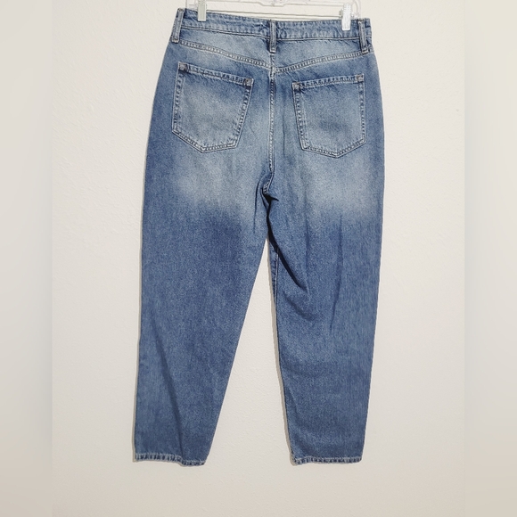 Forever 21 Premium Jeans Women’s Size 29 High Rise Straight Leg Blue Denim - Picture 5 of 13